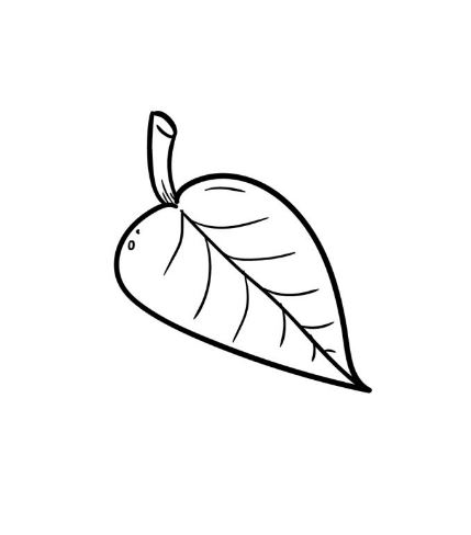 Draw A Leaf