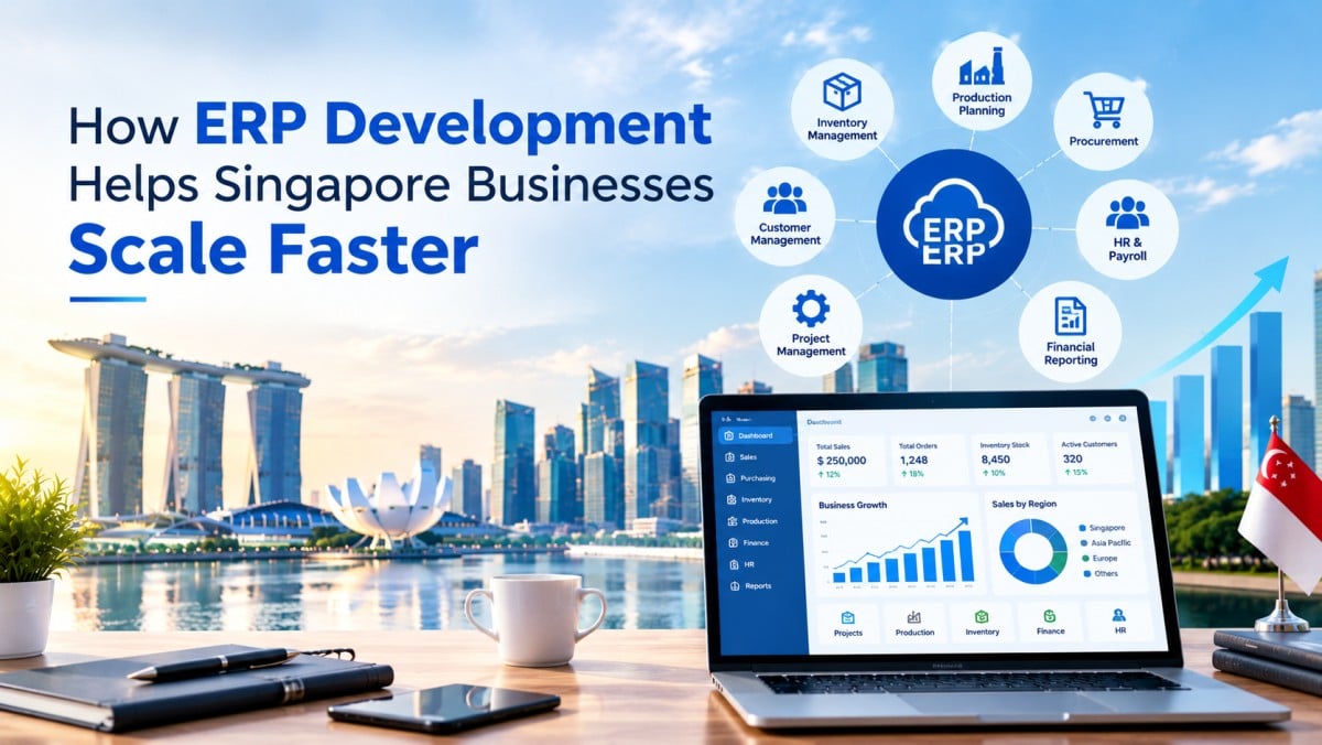 How ERP Development Helps Singapore Businesses Scale Faster